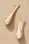 By Anthropologie Long Bean Drop Earrings