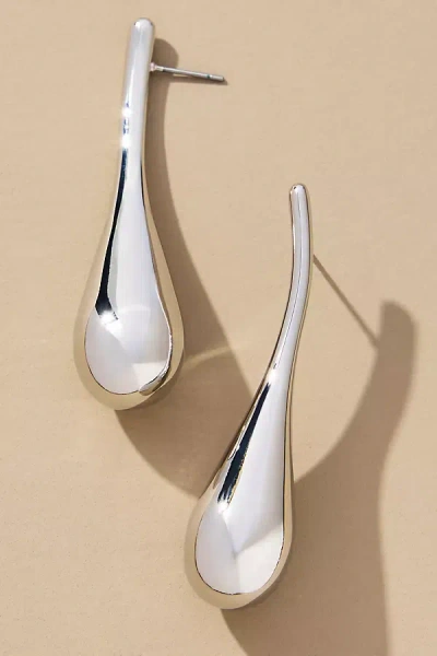 By Anthropologie Long Bean Drop Earrings