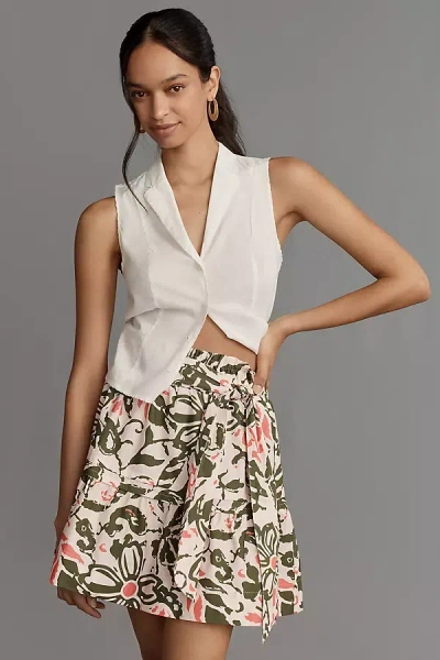 By Anthropologie Maeve Somerset Mini Skirt