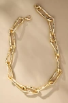 By Anthropologie Medium Link Chain Necklace In Gold