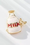 By Anthropologie Meow Milk Brooch In Gold