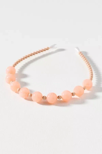 By Anthropologie Mermaid Bubble Headband In Pink