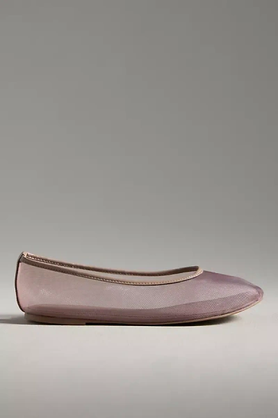 By Anthropologie Mesh Ballet Flats In Beige