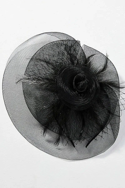 By Anthropologie Mesh Feather Fascinator