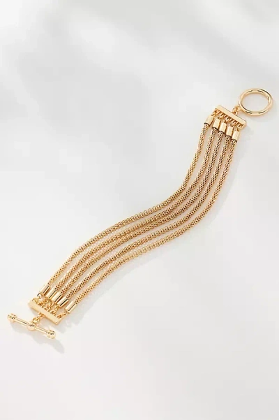 By Anthropologie Metal Chain Bracelet In Gold