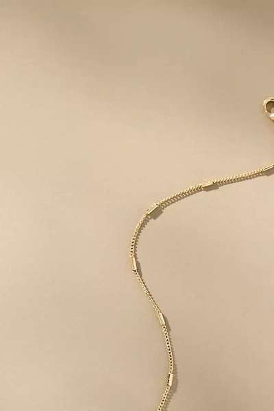 By Anthropologie Metal Donut Necklace In Gold