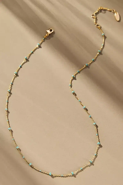 By Anthropologie Mini Beaded Necklace