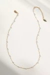 By Anthropologie Mini Beaded Necklace In Purple
