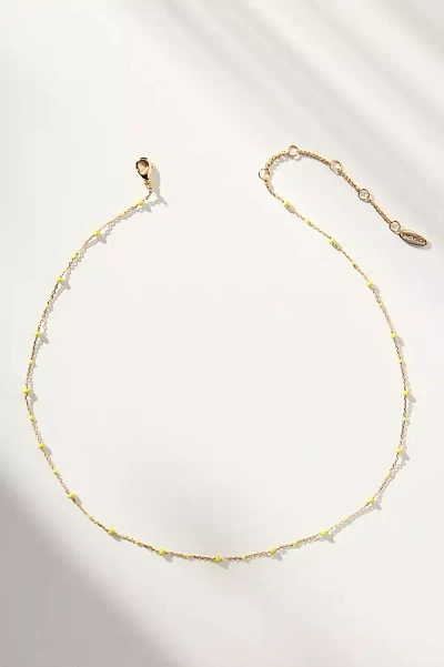 By Anthropologie Mini Beaded Necklace