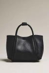 By Anthropologie Mini Pebbled Satchel In Black