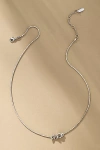 By Anthropologie Mini Round Charm Necklace In Silver
