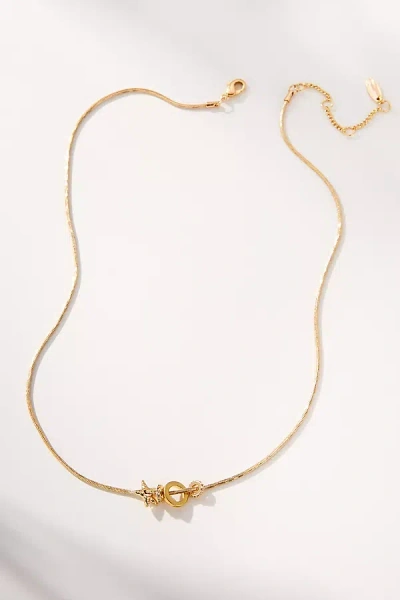 By Anthropologie Mini Round Charm Necklace