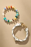 By Anthropologie Mixed Bead Bracelet