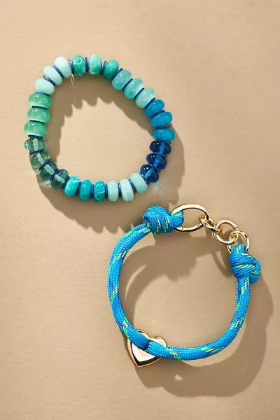 By Anthropologie Mixed Bead Bracelet