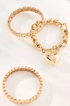 By Anthropologie Mixed Beaded Stretch Bracelets, Set Of 3