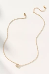 By Anthropologie Mixed Crystal Necklace In Yellow