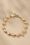 By Anthropologie Mixed Stone Bracelet In Pink