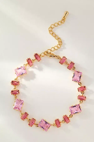 By Anthropologie Mixed Stone Bracelet In Gold