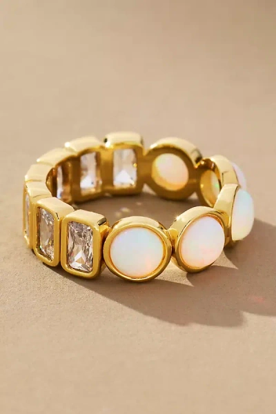 By Anthropologie Mixed Stone Ring