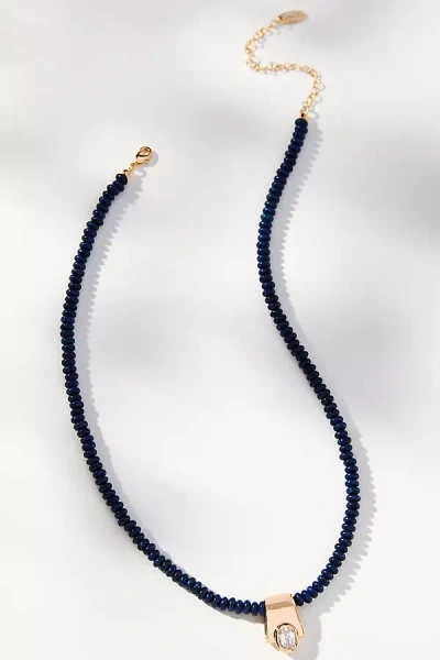 By Anthropologie Mod Crystal Beaded Necklace