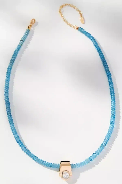 By Anthropologie Mod Crystal Beaded Necklace