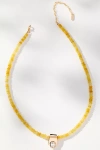 By Anthropologie Mod Crystal Beaded Necklace