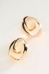 By Anthropologie Mod Loop Earrings In Gold