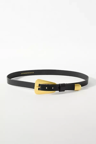 By Anthropologie Modern Western Belt In Gray