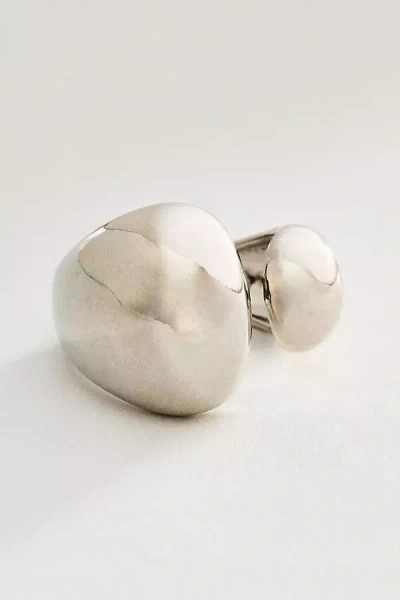 By Anthropologie Molten Metal Adjustable Ring In Multi