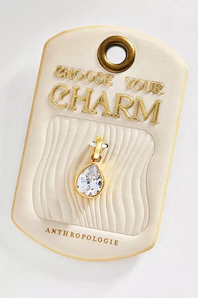 By Anthropologie Mono Bar Charm In Clear