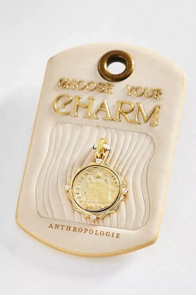 By Anthropologie Mono Bar Charm In Gold