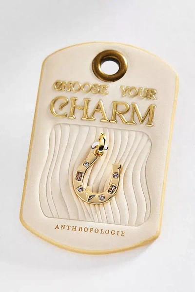 By Anthropologie Mono Bar Charm In Gold