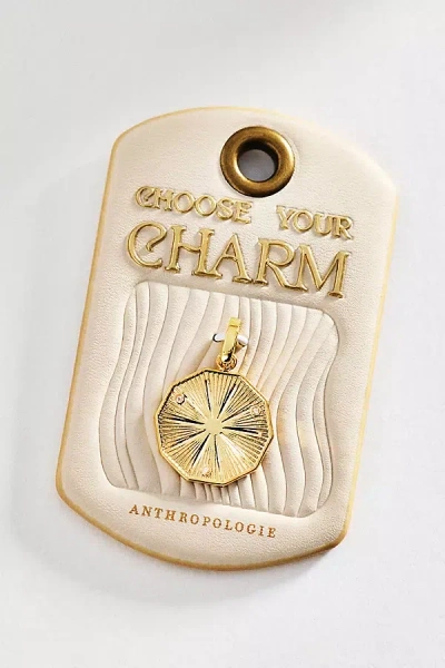 By Anthropologie Mono Bar Charm In Gold
