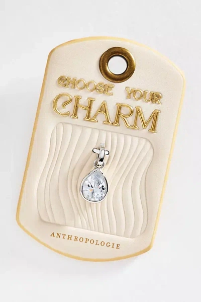 By Anthropologie Mono Bar Charm In Silver