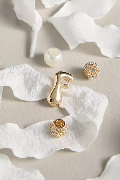 By Anthropologie Monogram Charm Shoe Laces