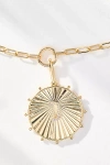 By Anthropologie Monogram Circle Pendant Necklace
