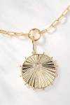 By Anthropologie Monogram Circle Pendant Necklace