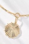 By Anthropologie Monogram Circle Pendant Necklace