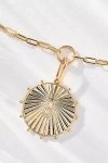 By Anthropologie Monogram Circle Pendant Necklace
