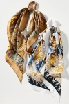 By Anthropologie Mosaic Hair Scarves, Set Of 2 In Multi
