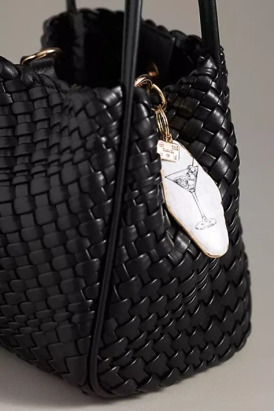 By Anthropologie Motel Key Bag Charm In Black
