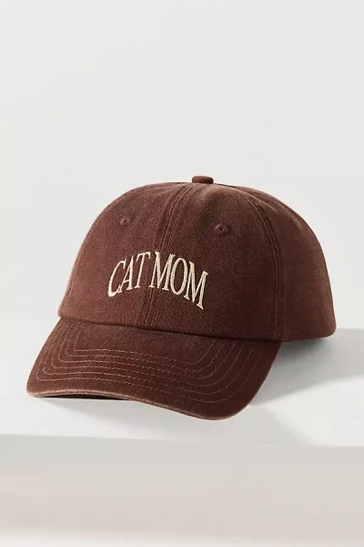 By Anthropologie Mother Baseball Cap In Brown