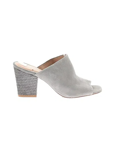 Pre-owned By Anthropologie Mule/clog In Gray