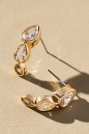 By Anthropologie Multi Crystal Drop Earrings In Gold