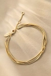 By Anthropologie Multi Layer Bracelet In Gold