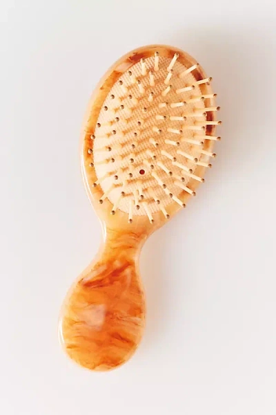 By Anthropologie Naturals Collection Acrylic Mini Brush In Brown