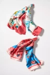 By Anthropologie Nautical Hair Scarves, Set Of 2 In Red