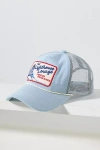 By Anthropologie Nautical Rope Trucker Hat In Blue