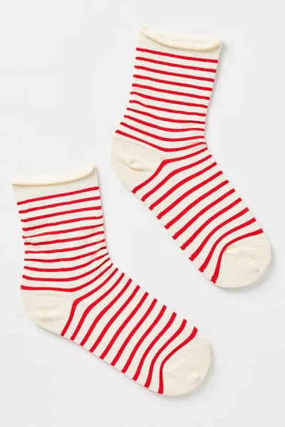 By Anthropologie Nautical Trouser Socks In Multi