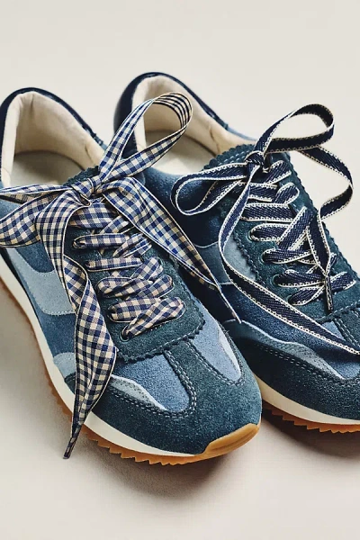 By Anthropologie Novelty Shoe Laces, Set Of 2 In Blue